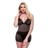 Ondergoed Set Baci Lingerie Zwart (M/L) - thumbnail