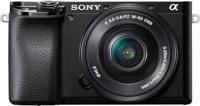 Sony alpha 6100 Digitale camera 24.2 Mpix Zwart 4K video, Bluetooth, Klapbaar display, Optische zoeker, WiFi - thumbnail