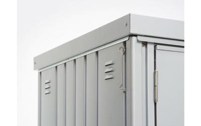 Biohort metalen tuinkast 230 donkergrijs 228x83x182,5 cm Biohort metalen tuinkast 230 donkergrijs 228x83x182,5 cm