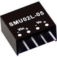 MEAN WELL SMU02M-05 DC/DC-convertermodule 400 mA 2 W Aantal uitgangen: 1 x Inhoud 1 stuk(s) - thumbnail
