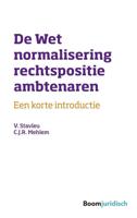 De Wet normalisering rechtspositie ambtenaren - V. Stavleu, C.J.R. Mehlem - ebook - thumbnail