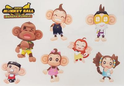 Super Monkey Ball Banana Rumble Sticker Sheet Super Monkey Ball Banana Rumble Sticker Sheet