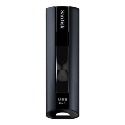 SanDisk Cruzer Extreme Pro USB-stick 256 GB Zwart SDCZ880-256G-G46 USB-A 3.2 Gen 2