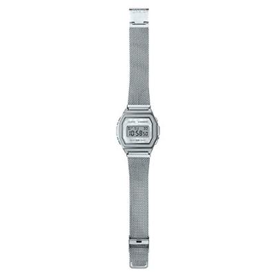 Casio A1000M-1BEF Zwart Zilverkleurig Heren horloge