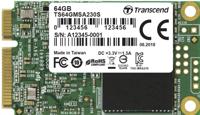 Transcend MSA230S mSATA SSD harde schijf 64 GB mSATA - thumbnail
