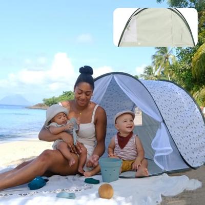 Anti-UV UPF50+ tent met muggenet Babymoov groen