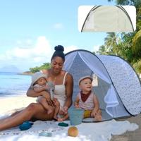 Anti-UV UPF50+ tent met muggenet Babymoov groen - thumbnail