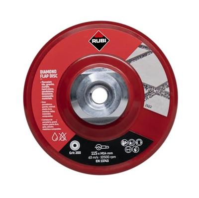 Rubi Flap disc 200 Fijne Korrel | 115mm | M14 - 32931