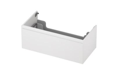 Onderkast INK 1 lade greeploos gelakt 45gr 90 cm x 45 cm x 35 cm Mat wit 1240120