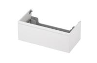 Onderkast INK 1 lade greeploos gelakt 45gr 90 cm x 45 cm x 35 cm Mat wit 1240120 - thumbnail