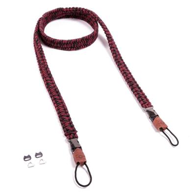 C-Rope Traveler camera strap Red Dots, 140cm Paracord