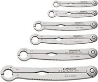 Stahlwille 96411006 240/6 Enkelvoudige ringsleutelset met ratel 6-delig Sleutelbreedte (metrisch) 8 - 19 mm - thumbnail