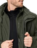 Vaude Idris III 3 In 1 Jas Heren Khaki S - thumbnail
