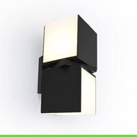 Lutec Zwarte design wandlampCuba reddot award - 5193801012 - thumbnail