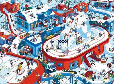 Ravensburger - Kinderpuzzel - 200 XXL-stukjes - Wintersport - Leeftijd 8+ - Puzzel van topkwaliteit - Fantastisch - 12004265