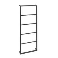 Handdoekrek Sapho SKA Industrial Hangend 115.4x45 cm Mat Zwart Sapho - thumbnail