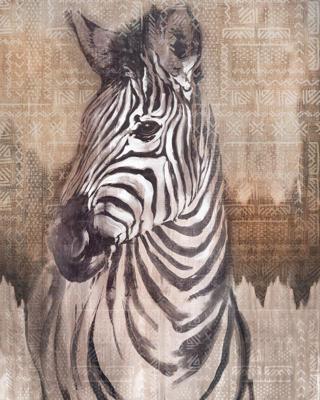 Komar Home; Komar Colours Fotobehang Zebra - X4-1010