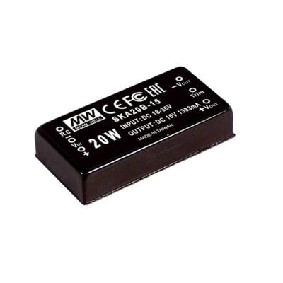 MEAN WELL SKA20C-12 DC/DC-converter 19.2 W Aantal uitgangen: 1 x Inhoud 1 stuk(s)