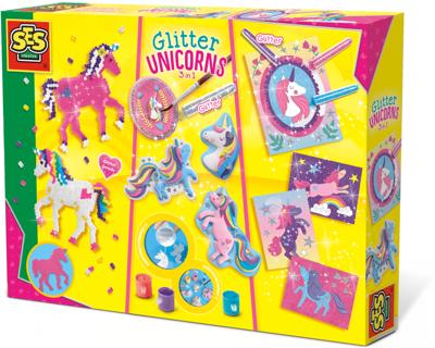 SES Glitter unicorns 3 in 1 SES Glitter unicorns 3 in 1