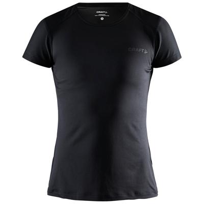 Craft 1908767 Adv Essence Ss Slim Tee Wmn - Black - M