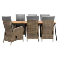 Le Sud tuinset Verona standenstoel Loire - 7-delig - thumbnail