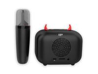 Karaokekit / Bluetooth-luidspreker en draadloze microfoon - Algemene voorwaarden - DIABLO, Magische stemeffecten, batterijduur van 8 uur, opladen via USB - thumbnail