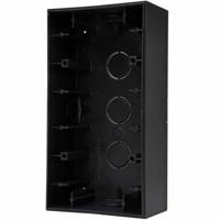 Kopp HK07 PURE mat zwart 2 voudig opbouwdoos - 4624810 - thumbnail