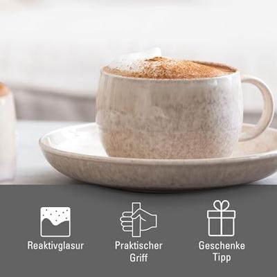 LIKE BY VILLEROY & BOCH - Perlemor Sand - Koffiekop 0,27l