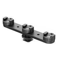 Ulanzi PT-23 Triple Cold Shoe Houder voor statief of camera - thumbnail