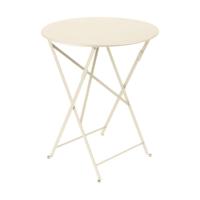 Fermob Bistro tuintafel Ø 60 cm Beige Latte - thumbnail