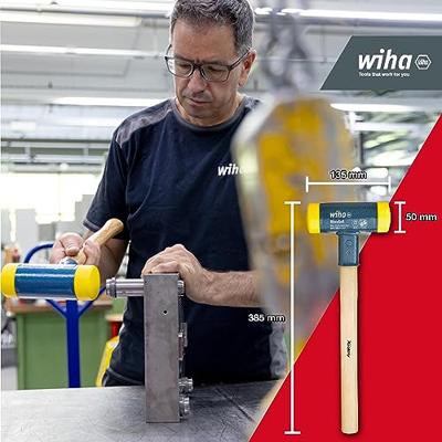 Wiha terugslagloze hamer 800 met hickorysteel 50mm 02097 Wiha terugslagloze hamer 800 met hickorysteel 50mm 02097