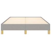 Bedframe zonder matras 120x200 cm stof lichtgrijs - thumbnail