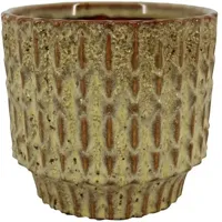 Pot Echo keramiek d10.8h9cm geel es/9 - thumbnail