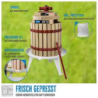 GÜDE Fruitpers OP12 Hout, Rood - thumbnail