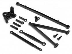 Suspension rod set