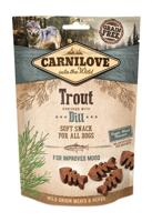 CARNILOVE SEMI-MOIST SOFT SNACK Trout Enriched with Dill - hondensnoepjes - 200 g - thumbnail