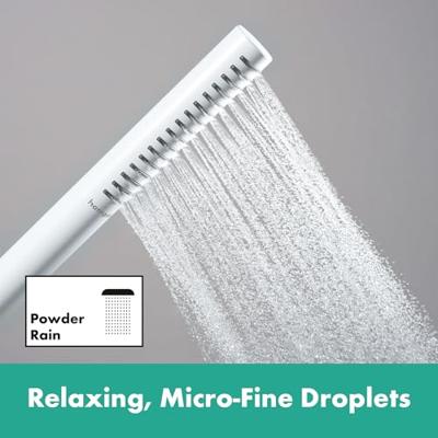 Hansgrohe Pulsify S staafhanddouche 100 1jet EcoSmart, mat wit