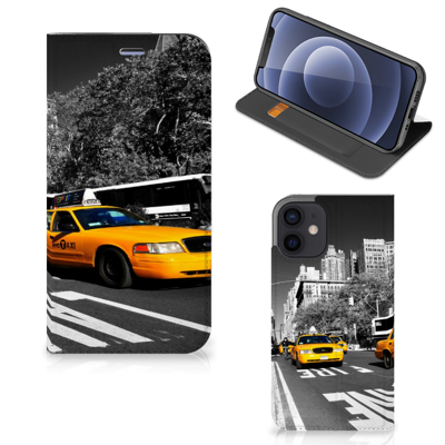 iPhone 12 Mini | Book Cover | New York Taxi