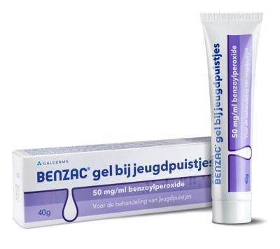 Benzac Gel bij Jeugdpuistjes 50 mg/ml