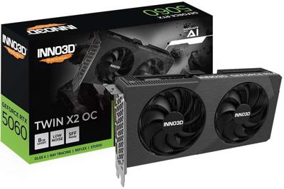 Grafische kaart INNO3D RTX 5060 Twin X2 OC 8GB