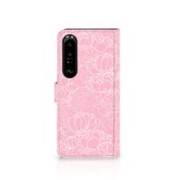 Sony Xperia 1 IV Hoesje White Flowers - thumbnail