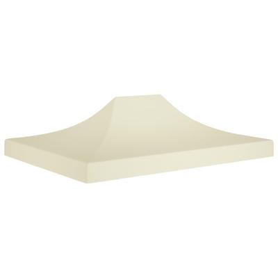 VidaXL Partytentdak 270 g/m² 4,5x3 m crèmekleurig