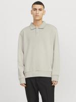 Jack - Jones Jjebradley Sweat Polo Noos Sweater Moonbeam - thumbnail