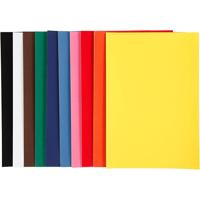 Creativ Company Velour papier kleur a4, 10 vellen - thumbnail