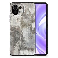 Xiaomi 11 Lite 5G NE | Mi 11 Lite Marmeren Print Telefoonhoesje Beton Print - thumbnail