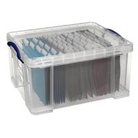Really Useful Box opbergdoos 48 liter, transparant - thumbnail