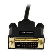 Mini DisplayPort naar DVI-Adapter Startech MDP2DVIMM6B (1,8 m) Zwart 1.8 m - thumbnail