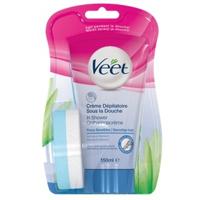 Veet Ontharingscreme Douche Gevoelige Huid - thumbnail
