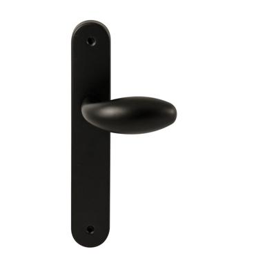 Hardbrass Knopkruk Golf op ovaal langschild blind - zwart Hardbrass Knopkruk Golf op ovaal langschild blind - zwart