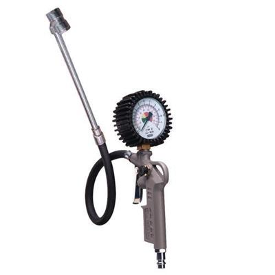 bandenpomp 1-10 Bar 1/4"+handvat